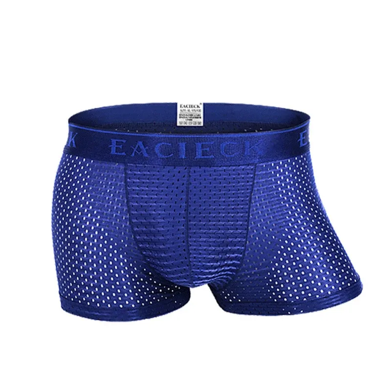 Märke Silk Hollow New Herr Boxers Underkläder Herr Boxer Ropa Interio Man Penis Cueca Masculina Storlek M-3XL E248 — image 18