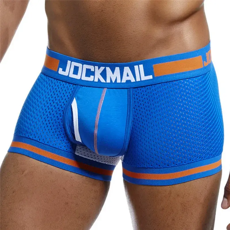 cotton mesh panlalaking damit na panloob fashion low-waist briefs shorts sports casual boxer trunks