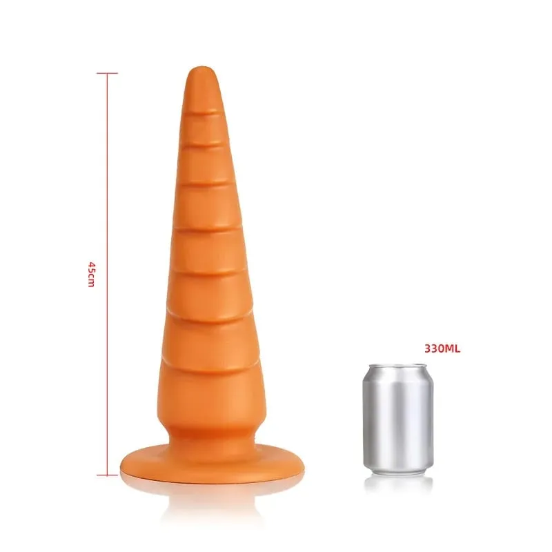Hatalmas szilikon anális dugó, hosszú, nagy fenékdugó tapadókoronggal Anális szexjátékok Hüvelyvégbélnyílás Erotikus termékek férfiaknak, nőknek — image 2