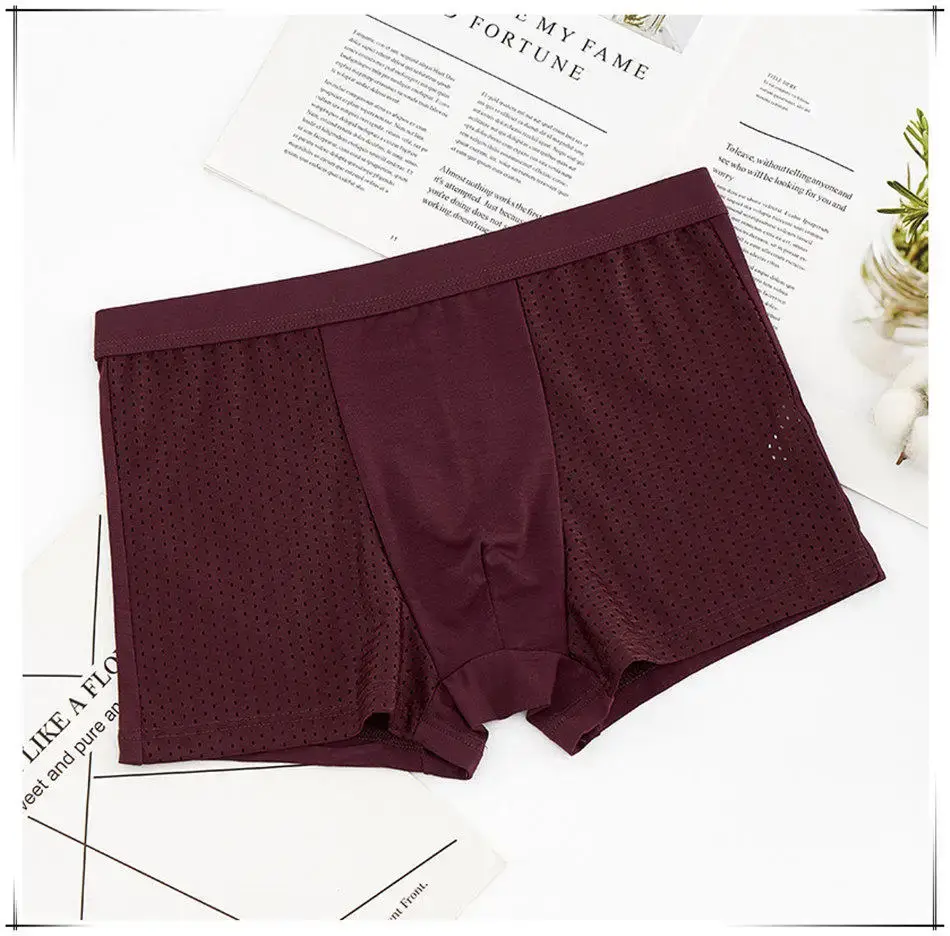 8 pçs/lote roupa interior boxer shorts masculinos malha verão homem sexy quente bolsa calcinha tamanhos grandes 5xl 6xl 7xl 8xl troncos — image 13