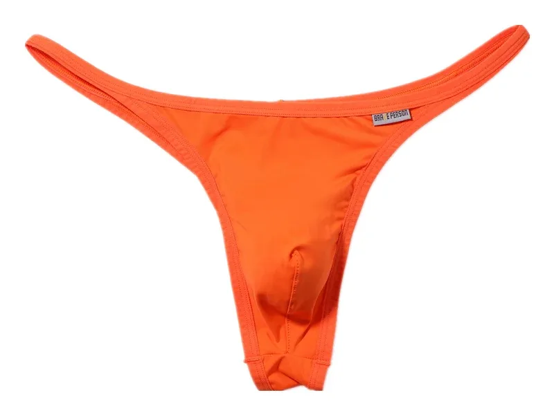 Men's Breathable Quick-Dry Fabric Thong Comfortable Briefs Low-Rise Underwear Sexy Innerwear Fashionable Brave Person — image 20