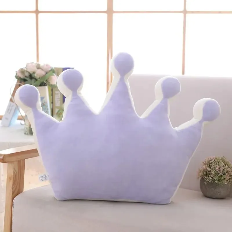 Μαλακό μαξιλάρι Princess Crown Γεμισμένο Μαξιλάρι ύπνου για κορίτσι Διακόσμηση καναπέ δωματίου Rainbow Cloud Star celebrity Studio Cushion Δώρο για εκείνη — image 13