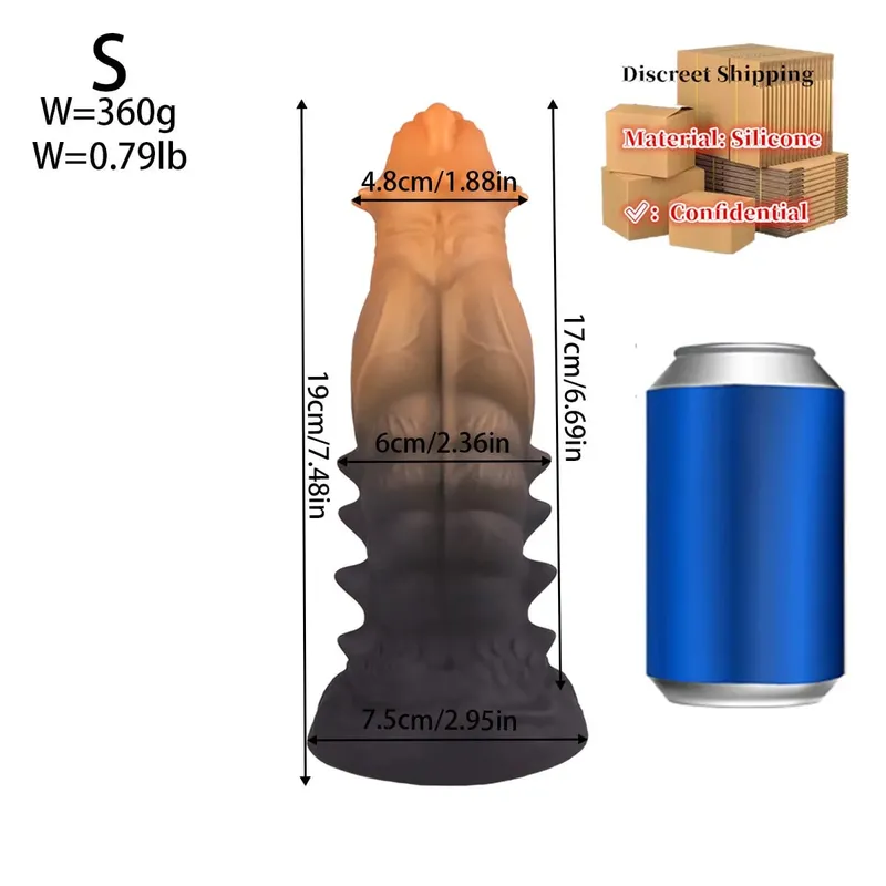Big Anal Plug Monsters Enlargenmen Prostate Massager Τεράστια πρίζα πρωκτικού διαστολέα Πισινό Πρωκτικό Εκπαίδευση Επέκταση Παιχνίδια σεξ για γυναίκες άνδρες — image 9