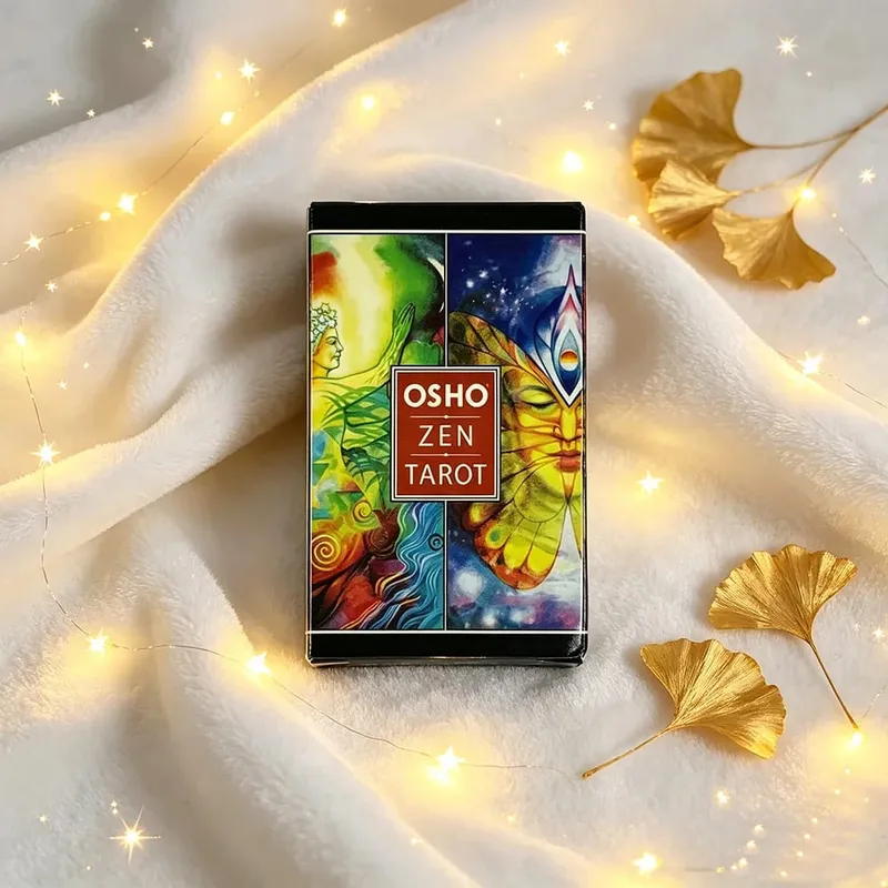 Osho Zen Tarot Cards 79Pcs English Version Divination Board Game Cards Game – Mindfulness & Meditation Deck for Spiritual Growth — image 4