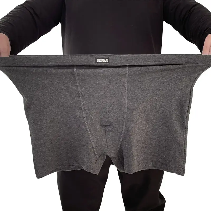 90-200kg Men's Boxers Shorts Plus Size Underwear Full Cotton Fabric Mataas na Kalidad — image 8