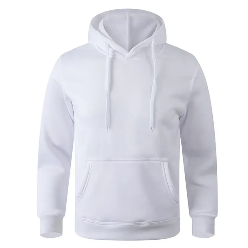 Men's Soft Loose - Fit Fleece Pullover Hooded Sweatshirt na May Mga Pocket Para sa Malamig na Araw — image 5