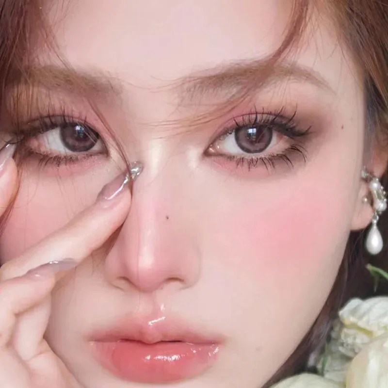 Ultra-fine Mascara Curl Thick Lengthening Eyelash Mascara Waterproof Non-smudge Brown Natural Curling Fine Brush Mascara Makeup