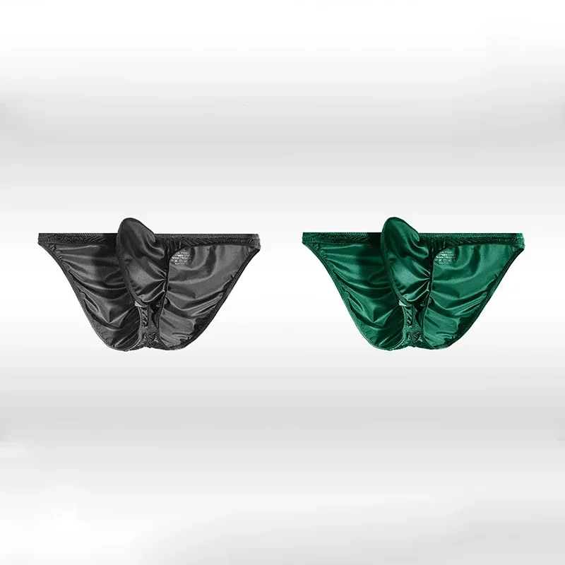 Japanese Men's Underwear Low Rise Tight-Fitting High Waisted Baggy Triangle Briefs Narrow Edges Small Triangles For Adults — image 24