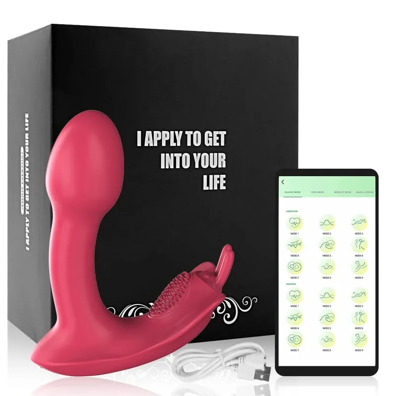 Sucker Vibrator Dildo for Women Vibrating Clitoris Stimulator Remote Control Wearable G Spot Massager Panties Female Sex Toys — image 12