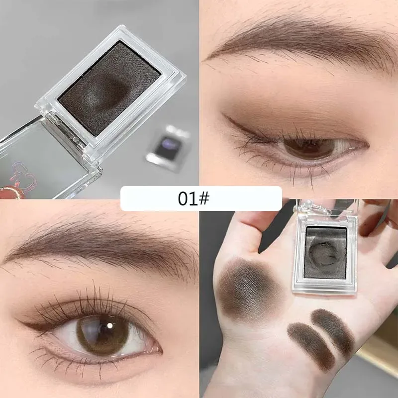 Single Eyeshadow & Eyeliner Cream High Pigment Reddish Brown Tint Eyeliner Eyeliner μακράς διαρκείας Αδιάβροχο Shimmer Eyeshadow Μακιγιάζ ματιών