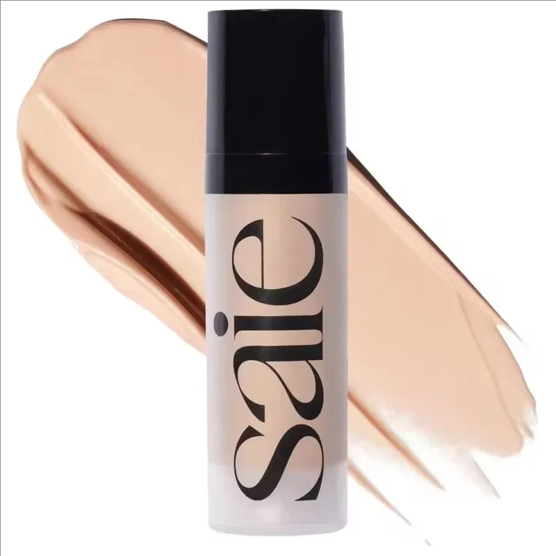 Saie סומק נוזלי 4 צבעים CHILLY SPICY Highlighter Sunglow Contouring Shimmer אבקת ייבוש מהיר לא דביק מרקם טבעי — image 14