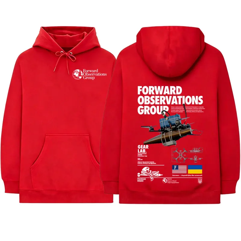 Forward Observations Group Hoodies Men Women Clothing Fashion Casual Oversized Long Sleeves Hooded Sweatshirts Hoodie Streetwear — image 9