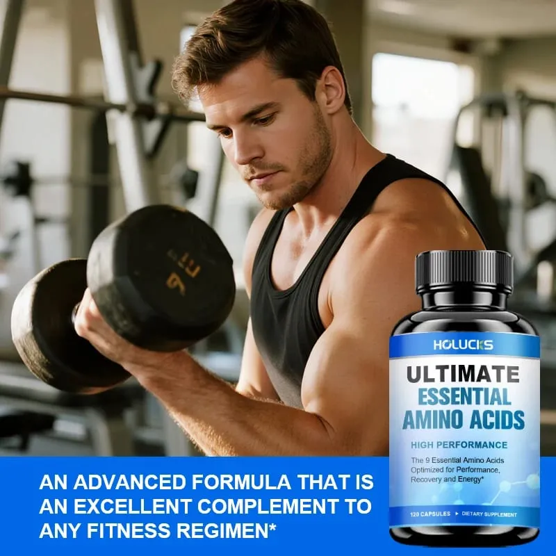 Ultimate Essential Amino Acids Supplement Support Muscle Repair Recovery & Boost Energy for Gym & Fitness Enthusiasts — image 6
