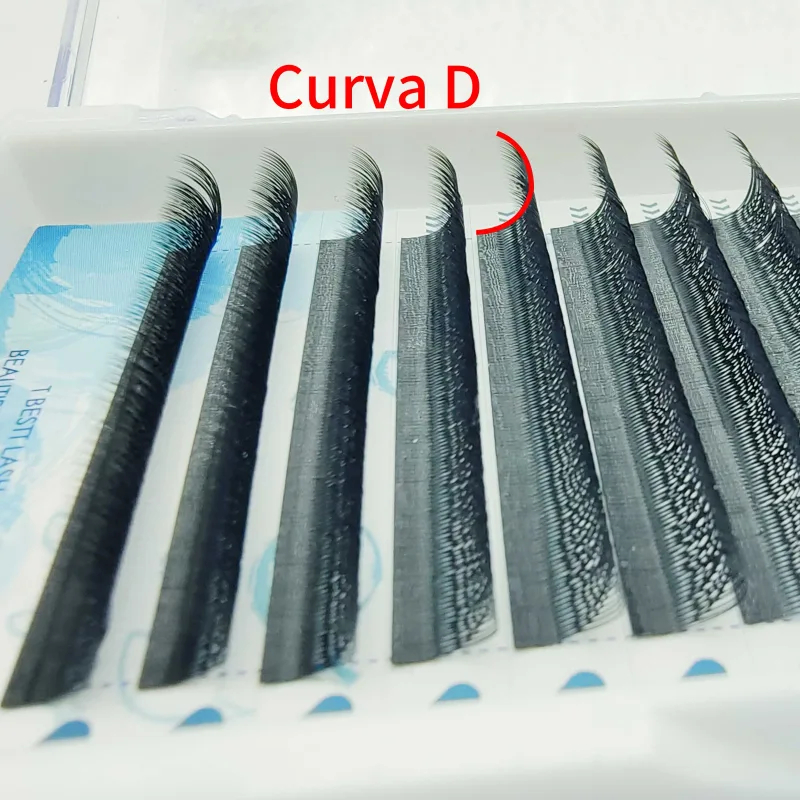 Tbestt 5D-W Shaped Eyelash Extension Premade Volume Fans Clover W Style Lashes False Mink Μαλακό Εύκολο Φινίρισμα Βλεφαρίδων — image 5