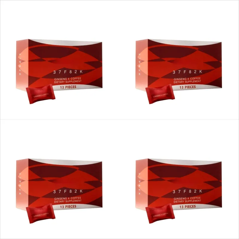 Ginseng Energy Coffee Support Sachets 13 Packs Herbal Vitality Supplement for Daily Focus Natural Stamina Support Portable Use