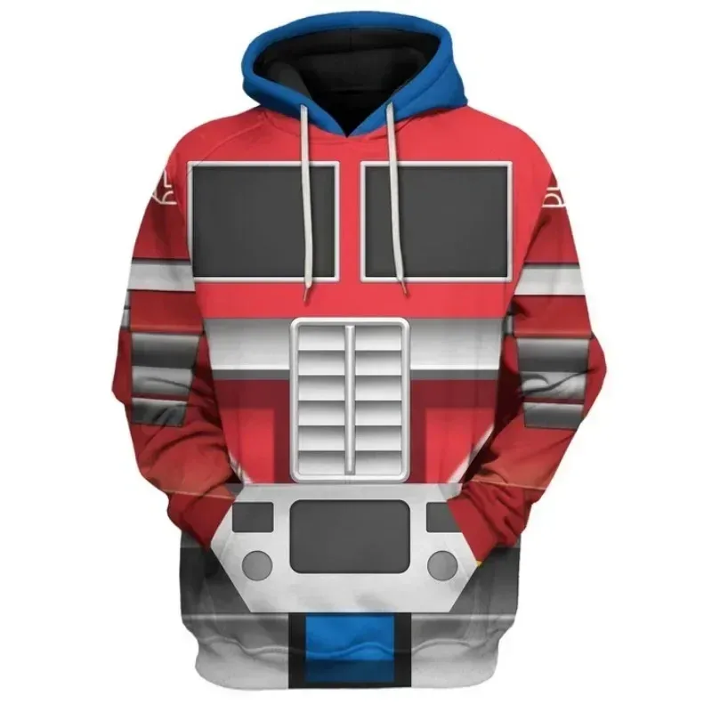 Bandai Brand's New 2026 Autumn-winter Collection Features A Stylish Cosplayer Men's Hooded Sweatshirt Inspired By Transformers — image 15