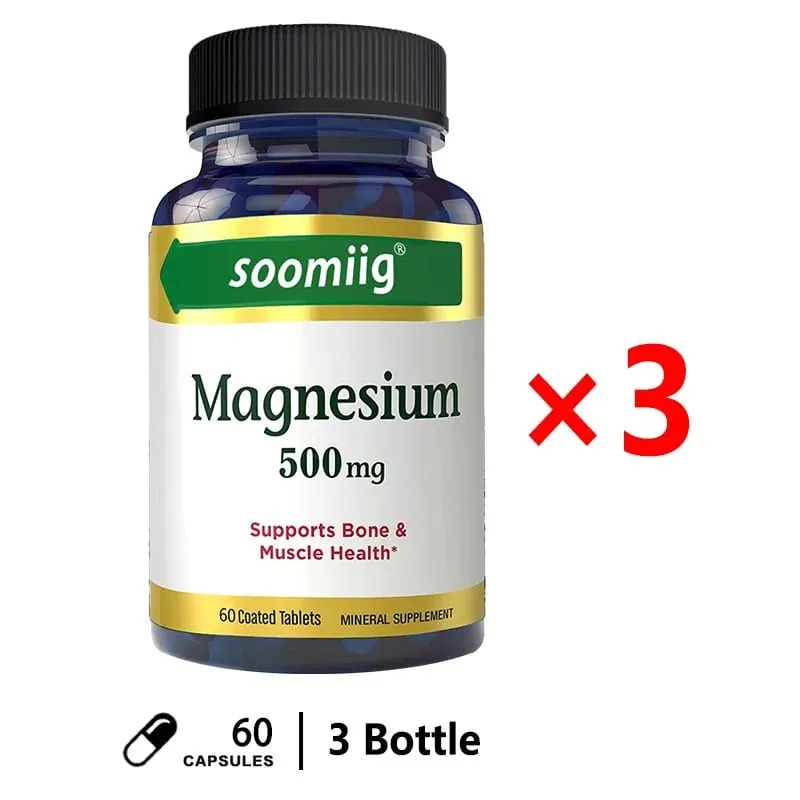 Soomiig Magnesium Oxide 500 Mg Activates The Activity of Multiple Enzymes and Promotes Bone Health — image 10