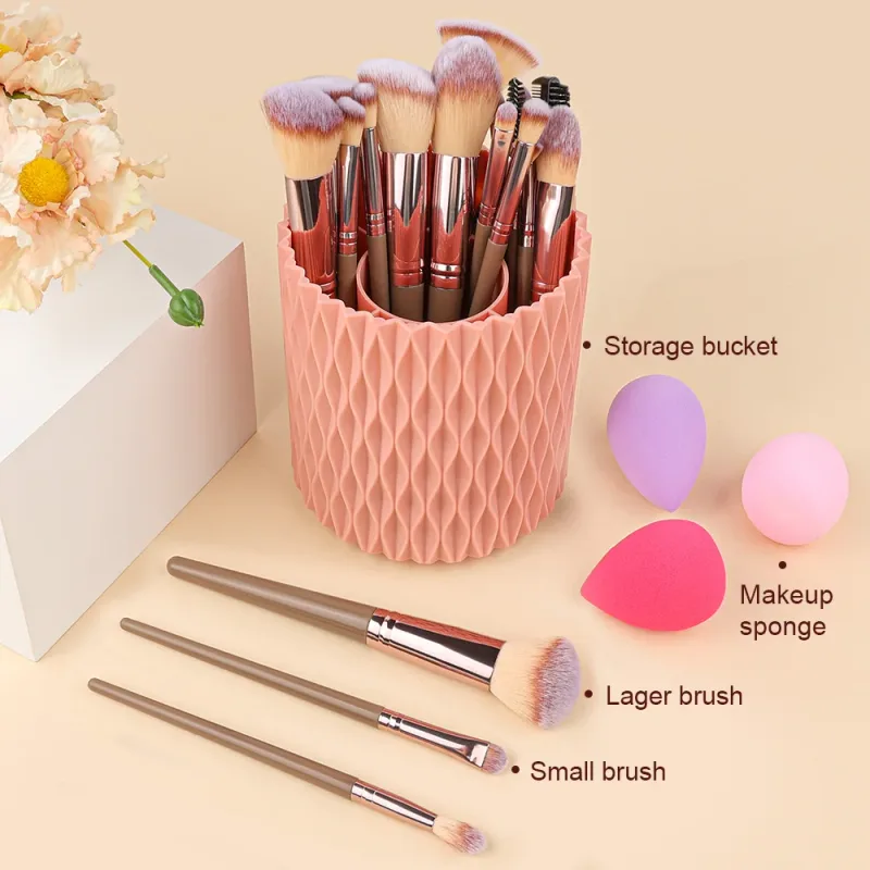 NEW 1-20PCS Makeup Brushes Set Foundation Blush Powder Concealers Eyeshadow Soft and Fluffy Female Cosmetic Beauty Tools Storage — image 6
