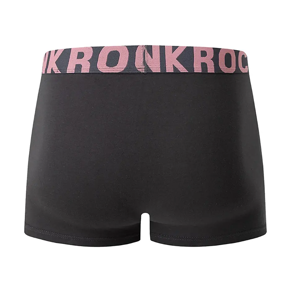 4 Piece Set Of Men's Cotton Comfortable Soft And Versatile Underwear Plus Size Casual Boxer Shorts Sports Cycling Base Shorts — image 20