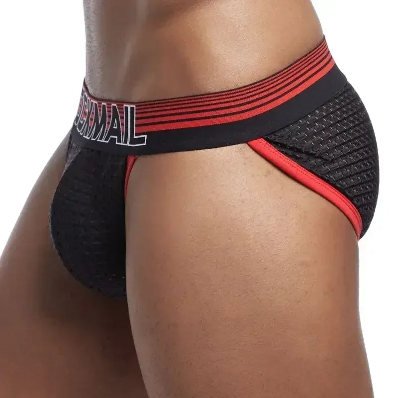 Sexiga herrunderkläder Underbyxor Kalsonger Nylon Mesh Herrbyxor Bikini Underkläder Herr Boxerbyxor Nylon Mesh Bikini — image 2