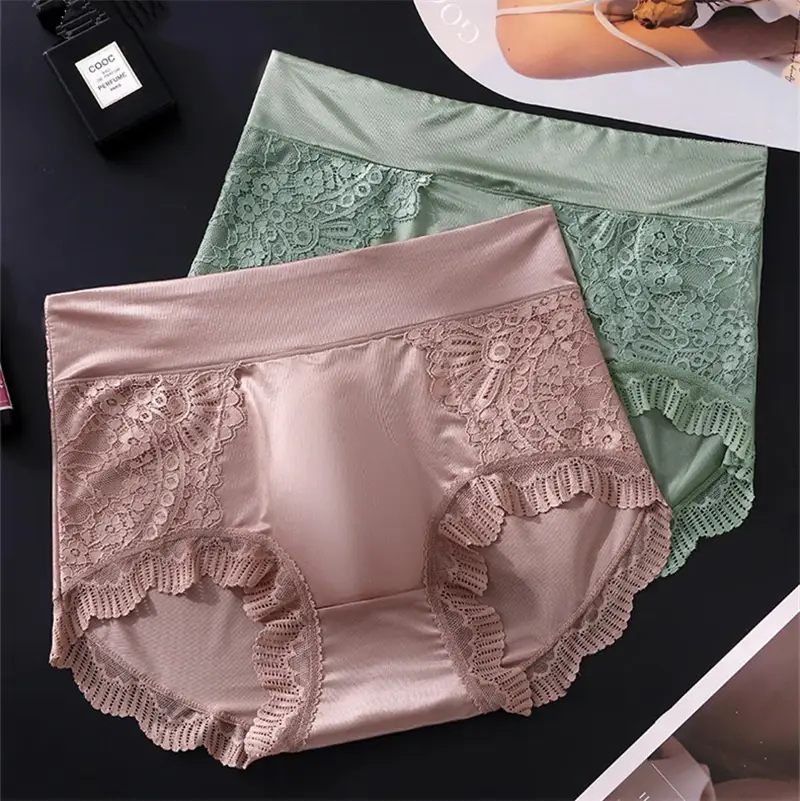 Sexy men's underwear Ice silk lingeries for man adults 18 plus cuecas masculina lace mesh cueca 3D seamless calzoncillos hombre — image 3