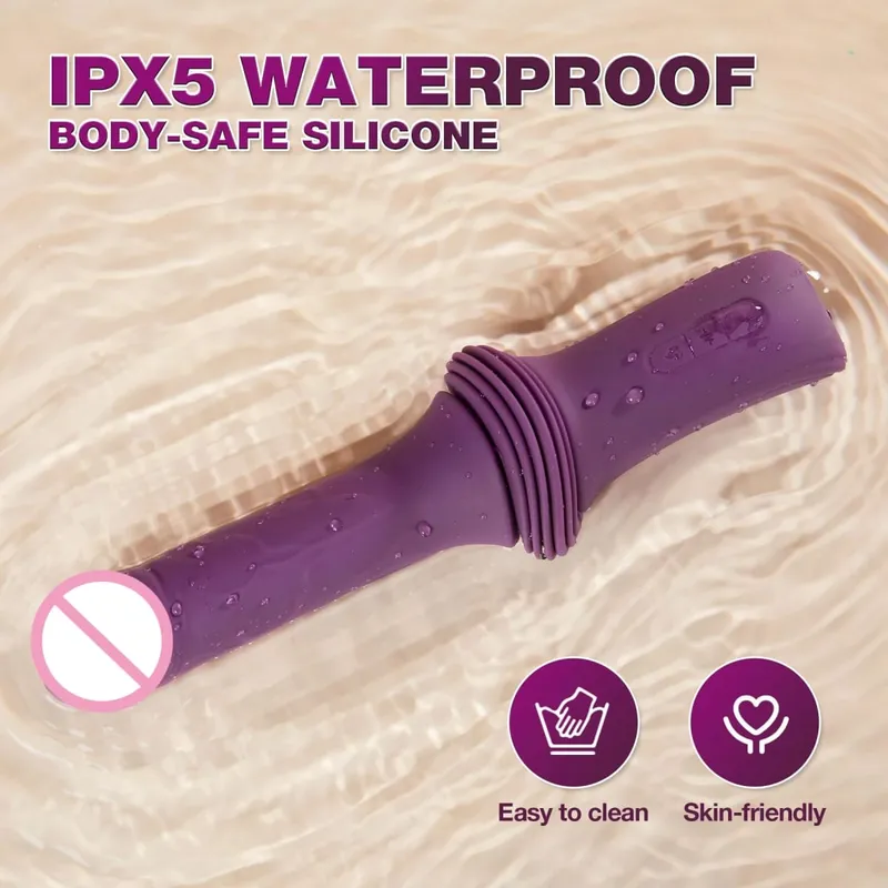 Beichao Sex Machine tolóműködő vibrátor G Spot hüvelyi masszírozó női maszturbáció tapadókorongos melegítő szexjátékok — image 6