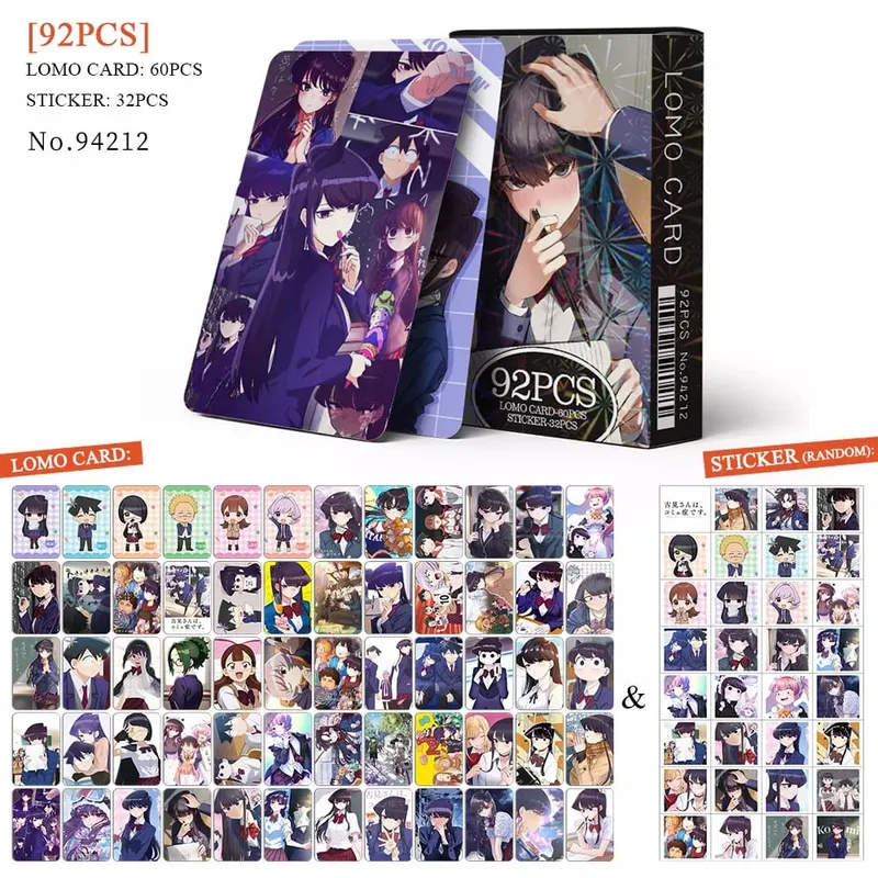 Anime Attack on Titan Κάρτα Lomo Καρτ ποστάλ Toy Haikyuu Apothecary Diaries Κάρτες συλλογής Star Rail Honkai με αυτοκόλλητα Δώρο — image 33