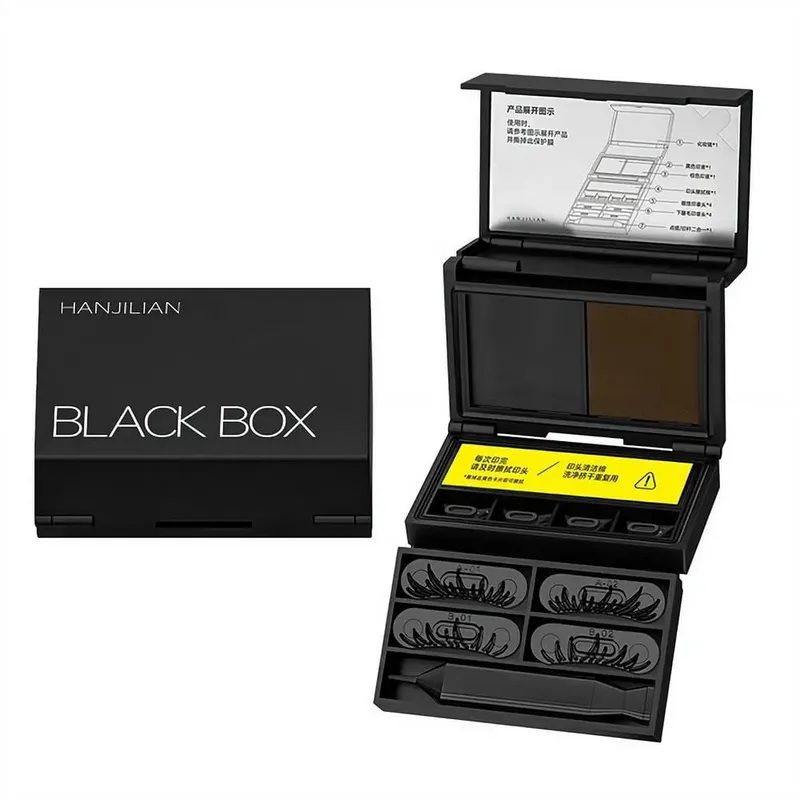 Σετ στυλό 3 σε 1 μακιγιάζ ματιών Stamp eyeliner και κάτω βλεφαρίδων, αδιάβροχη μουτζούρα Καλλυντικά μακιγιάζ ματιών με φυσική εμφάνιση — image 7