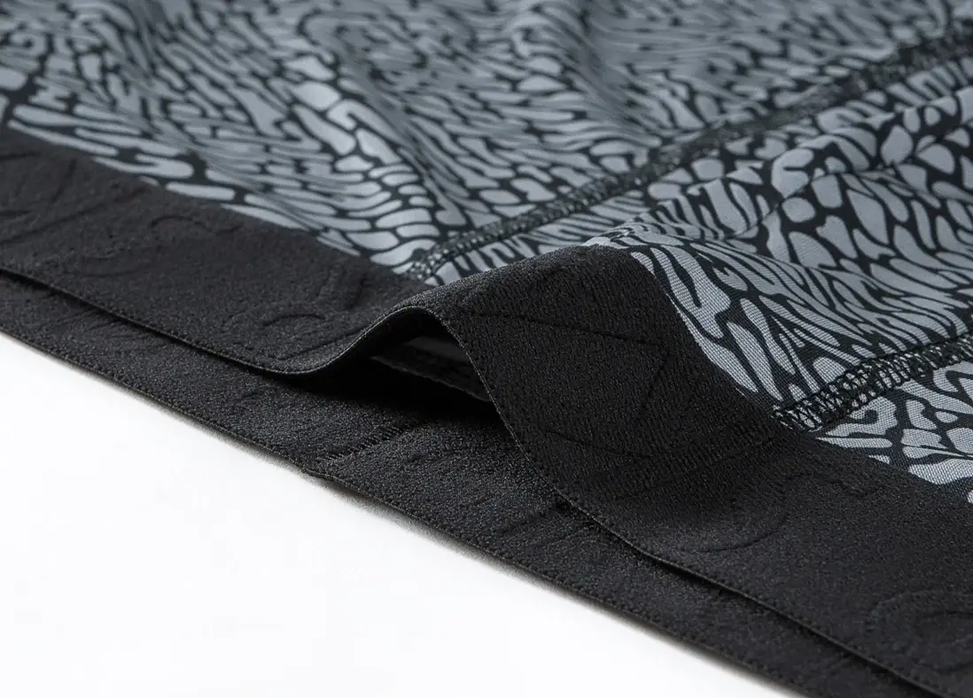 Moda longa dos homens boxers roupa interior de poliéster para homem cuecas sexy calcinha masculina confortável estiramento boxer shorts