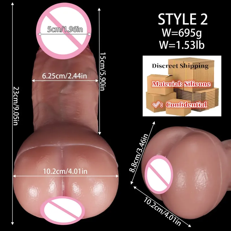 Makatotohanang Dildo SoftSilicone Penis at Puki 2-in-1 Masturbator Cup Puki Masturbesyon Blowjob Mga Matanda Mga Laruan sa Seks Lalaki Mastubator — image 8
