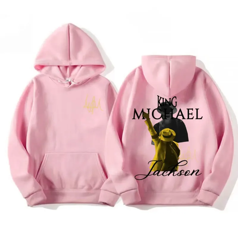 King of Pop Michael Jackson Tour Sweatshirts Men's Clothing Vintage High Street Hoodies Male Casual Long Sleeve Pullovers Hoodie — image 9