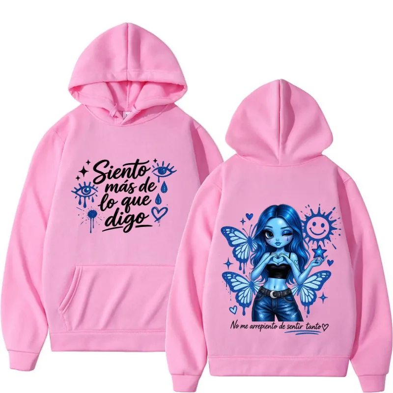 Karol G Tropicoqueta Latina Foreva 2026 Tour Print Hoodie Men Women Fashion Harajuku Sweatshirts Aesthetic Trend Loose Pullover — image 12