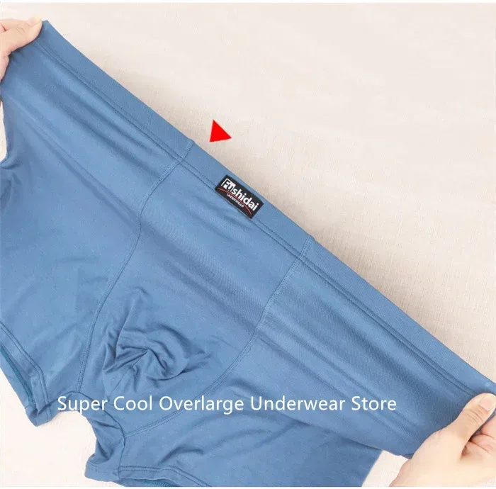 Boxershorts Men Modal Panties 200KG Soft 13XL Panlalaking Panloob Plus Size 12XL Jumbo Underpant Loose 9XL 5XL Red Black Malaking Boxer — image 14
