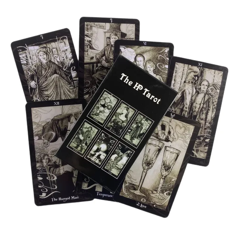 A HP Tarot 78 Tarot Pakli Eredeti Tarot Kártyák Kezdőknek és a Light Seer Tarot jóslási Eszközei A Rider Tarot Pakli — image 3
