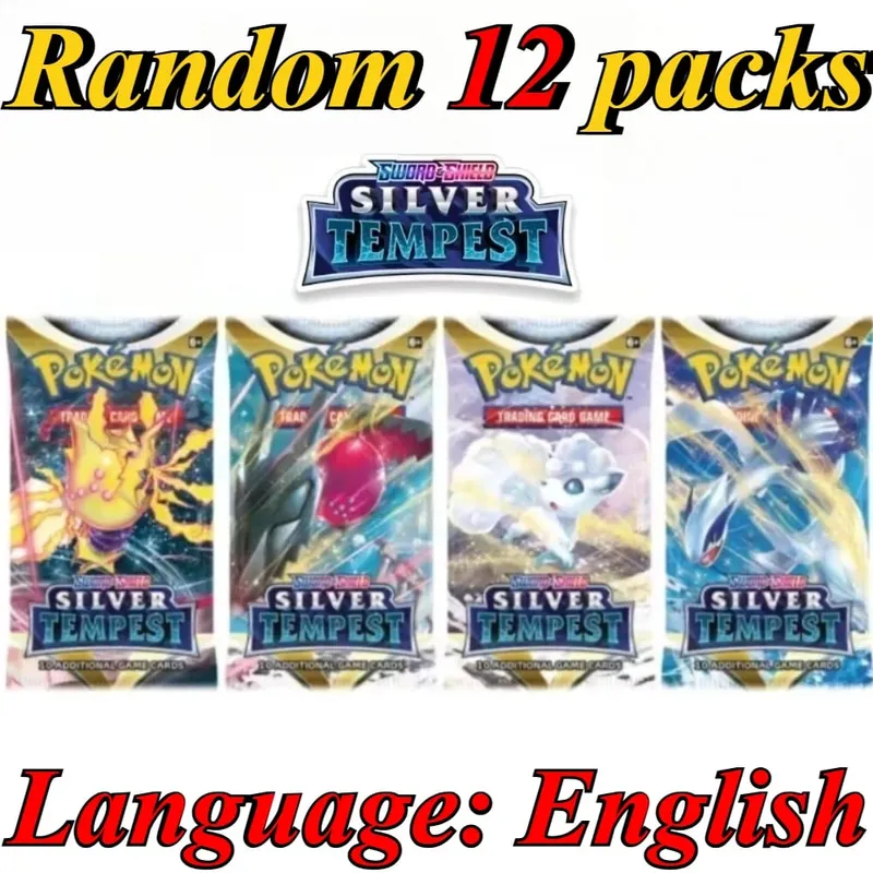 10 πακέτα καρτών Pokémon Bright Stars 151 Prismatic Evolutions PALDEAN FATES English Reinforcement Battle Δώρο κάρτα συναλλαγής — image 23