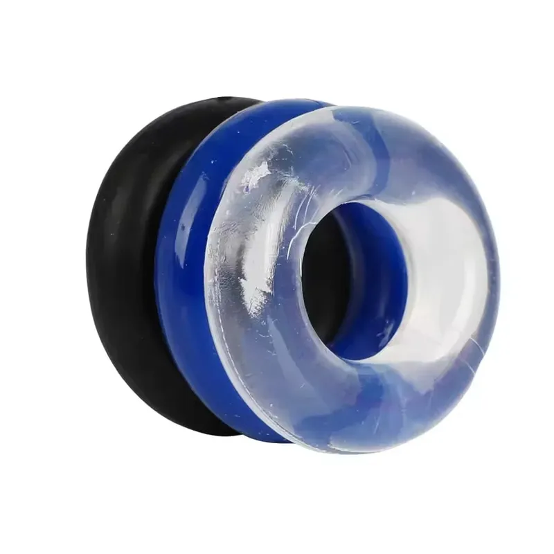 3 Pcs/Set Cock Ring Delay Ejaculation Penis Ring Sex Toys For Men Dick Enlargement Silicone Adult Supplies 18+ Stronger Erection — image 5