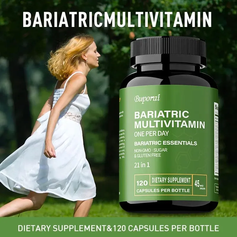 Bariatric multivitamin-kiegészítő – 21 vitamint és ásványi anyagot tartalmaz az általános egészség és az energiaszint fenntartása érdekében — image 2