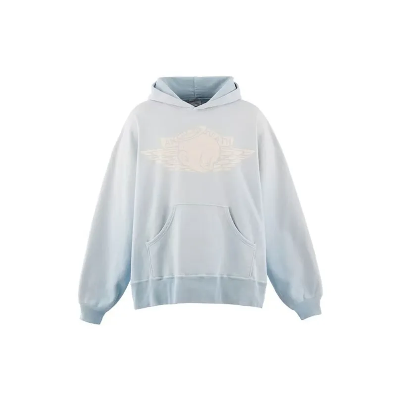26SS New SAINT Mxxxxxx BABY MICHAEL HOODIE High-Street Oversized Cotton Hooded Sweater Printed Washed Hoodies For Men — image 4