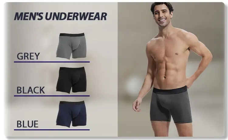 Ultra-Absorbent Incontinence Underwear Men Panties Maximum Absorbency Overnight Urinary Briefs Leak Protection Men Boxers — image 6