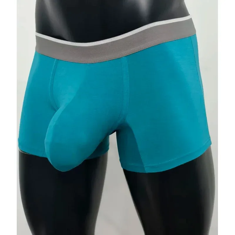 2026 Modal na Men's Boxer Shorts Malalaking Pockets Komportable Fashionable Sexy Underwear — image 2