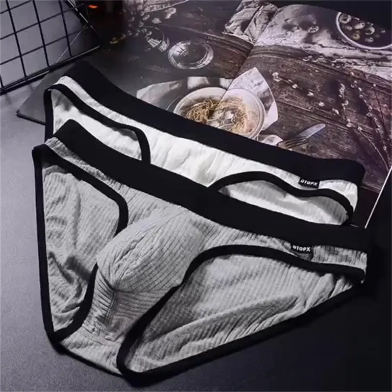 Bielizna męska sissy ropa interior hombre Thread seksowne majtki bokserki i figi duża torba U wypukłe cuecas homem masculinas GTOPX MAN — image 2