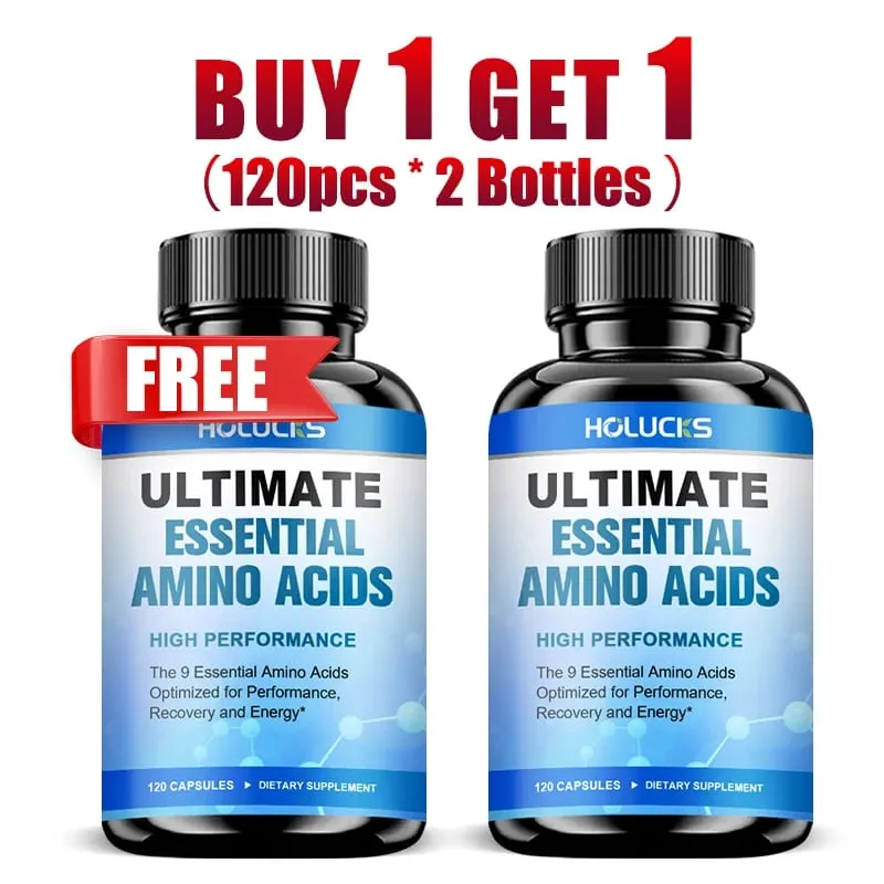 Ultimate Essential Amino Acids Supplement Support Muscle Repair Recovery & Boost Energy for Gym & Fitness Enthusiasts — image 10
