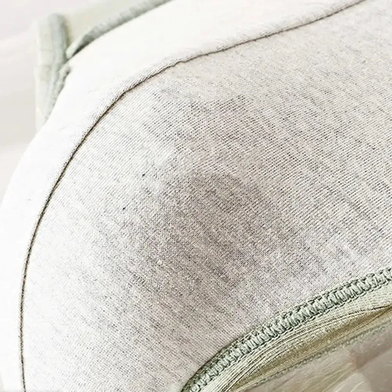 1/3 STK Herrbyxor Mellan midja Elastisk Mjuk Andas Antiseptisk U konvex randig Enfärgad Casual Herrkalsonger underkläder män — image 16