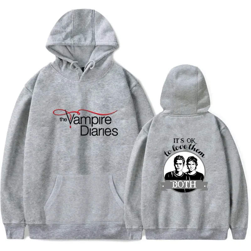 The Vampire Diaries Hoodies Men Clothes Long Sleeve Women Loose Streetwear Autumn Funny Sweatshirt Fashion Casual Hoodies — image 2