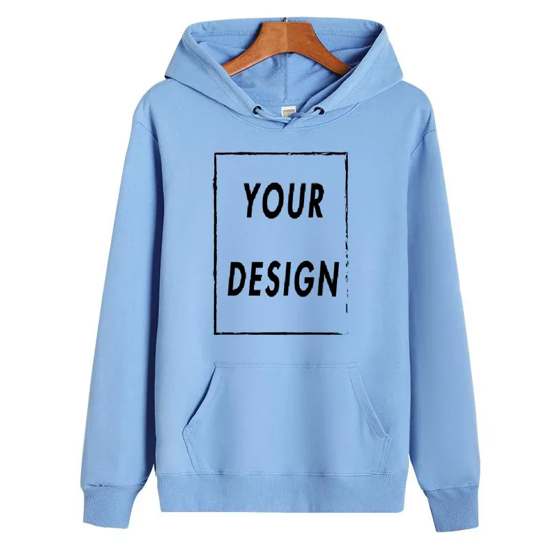 300g pure cotton hoodie custom na disenyo na personalized na logo mahabang manggas bagong panlalaki at pambabaeng unibersal na malaking kaswal na pawis sa palakasan — image 8
