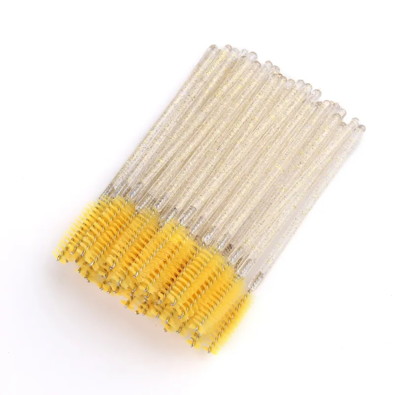 50pcs Disposable Eyelash Brushes Extension Crystal Eyebrow Brush Mascara Wand Eye Lashes Cosmetic Tool Set Makeup Beauty — image 9