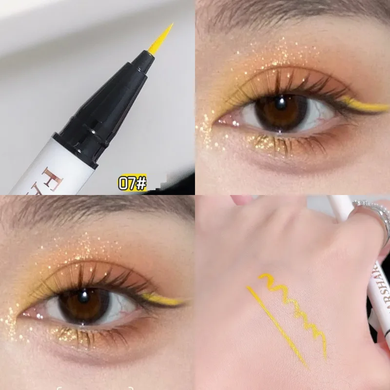 Αδιάβροχο στυλό ματιών 12 χρωμάτων Ultra-fine Tip Liquid eyeliner μακράς διαρκείας Eye Liner Quick-Dry Πολύχρωμο μακιγιάζ για Cosplay — image 14