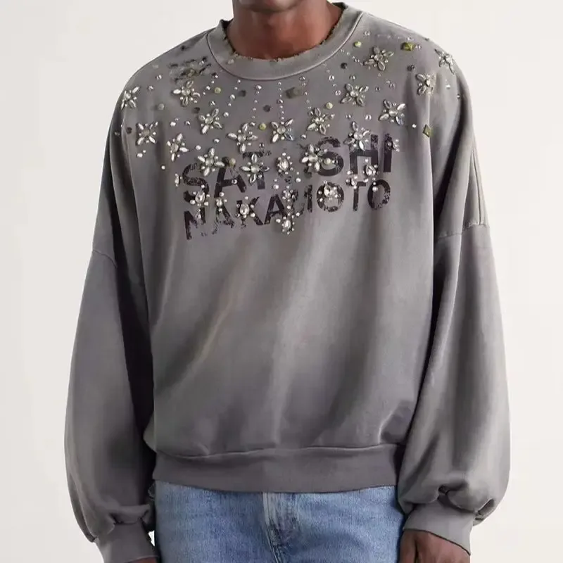 2026 Washed Crewneck Satoshi Nakamoto Hoodies Men Woman Vintage Fashion Streetwear Damaged Hole Old Sweatshirts Pullover — image 12