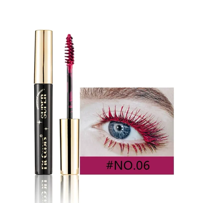 12 Colors Colored Mascara Waterproof Long-lasting Volumizing Curling Non-flaking Rainbow Eye Makeup Purple Blue Pink Green Red — image 14