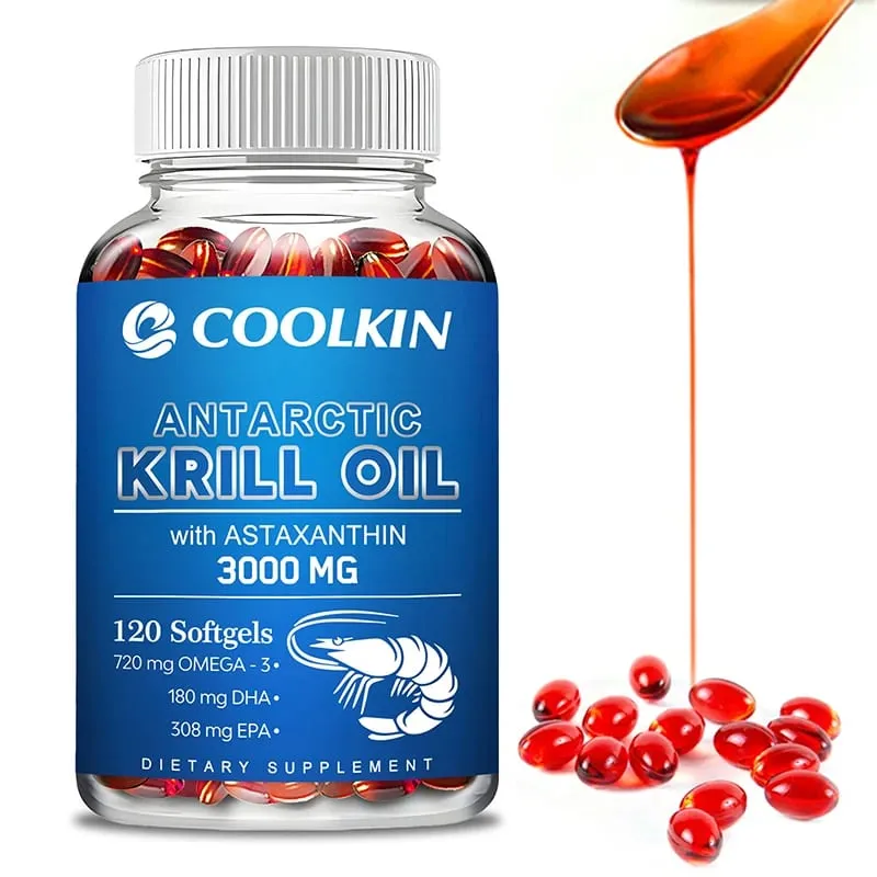 Antarctic Krill Oil 3000mg - Omega-3 EPA